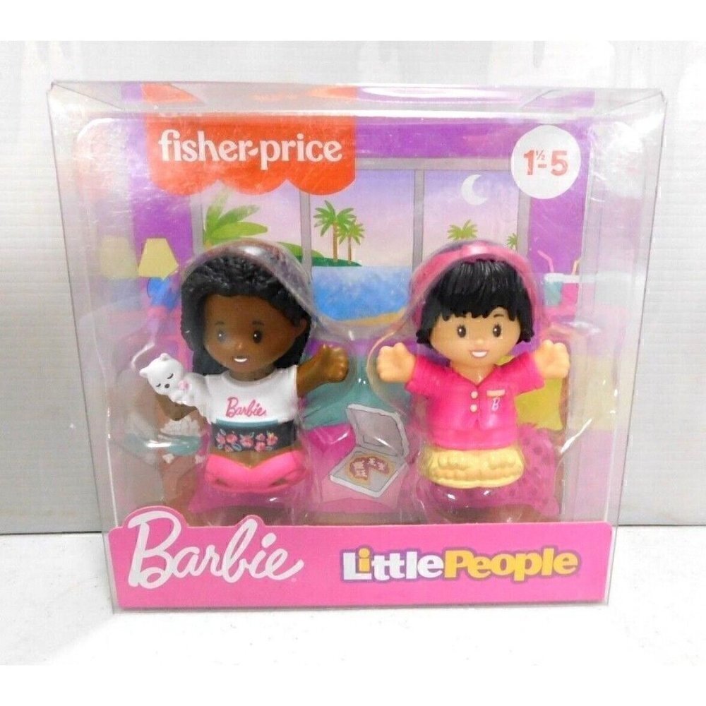 Barbie FISHER PRICE Little People, set of two figures NEW